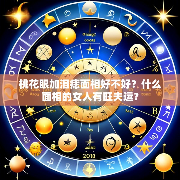 桃花眼加泪痣面相好不好?什么面相的女人有旺夫运?