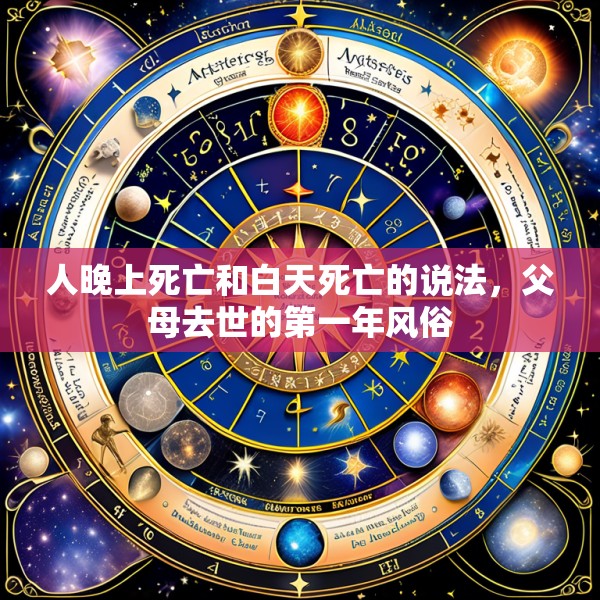 人晚上死亡和白天死亡的说法,父母去世的第一年风俗