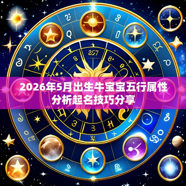 2026年5月出生牛宝宝五行属性分析起名技巧分享
