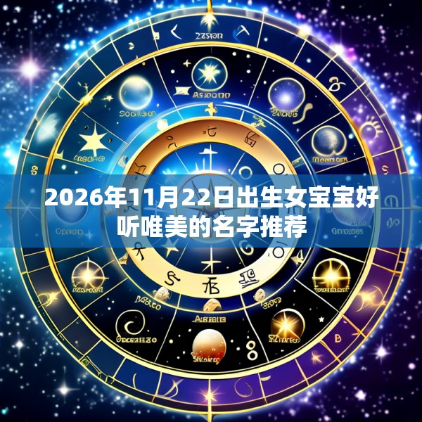 2026年11月22日出生女宝宝好听唯美的名字推荐