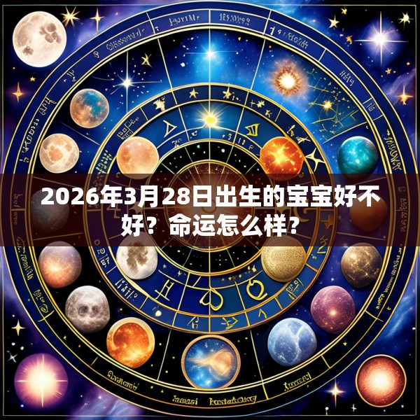 2026年3月28日出生的宝宝好不好？命运怎么样？