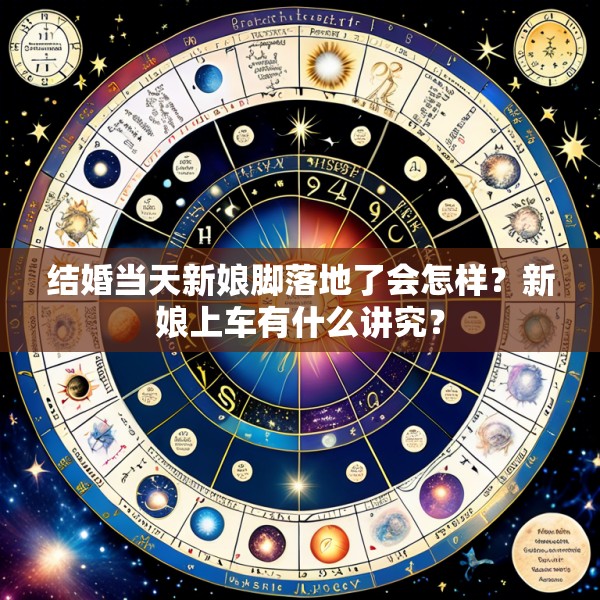 结婚当天新娘脚落地了会怎样？新娘上车有什么讲究？