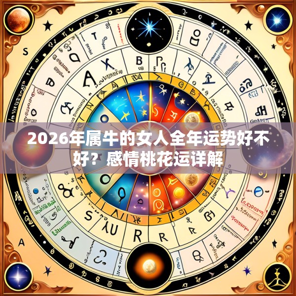 2026年属牛的女人全年运势好不好？感情桃花运详解
