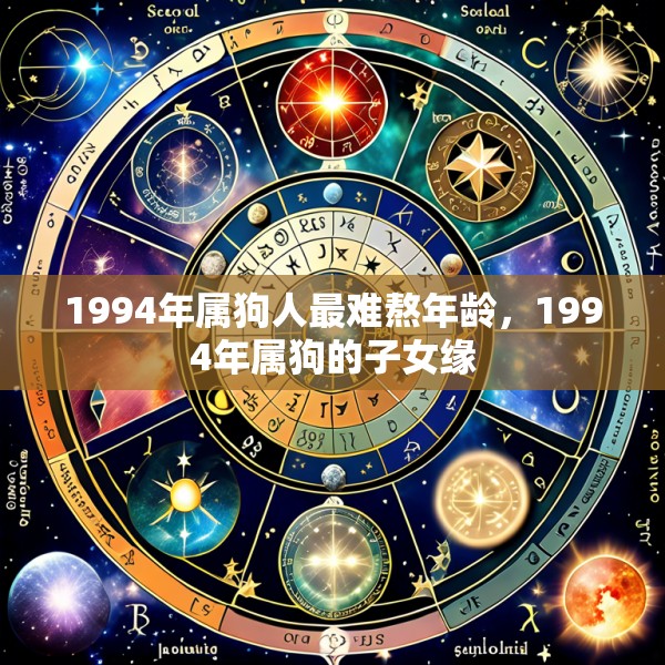 1994年属狗人最难熬年龄,1994年属狗的子女缘