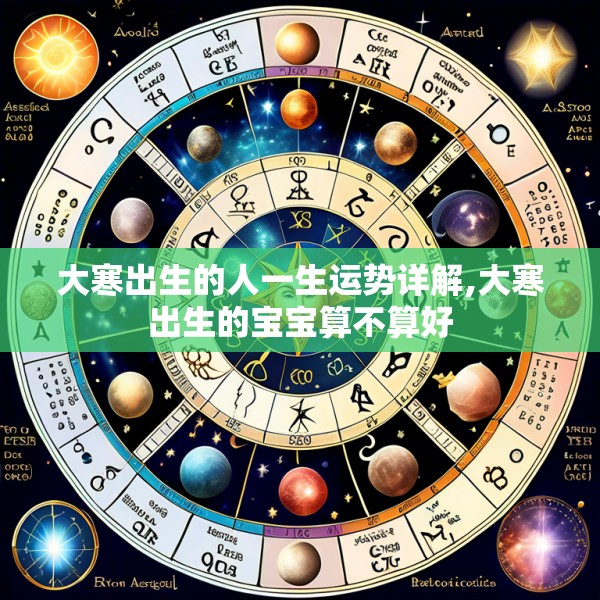 大寒出生的人一生运势详解,大寒出生的宝宝算不算好