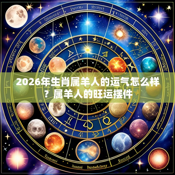 2026年生肖属羊人的运气怎么样?属羊人的旺运摆件