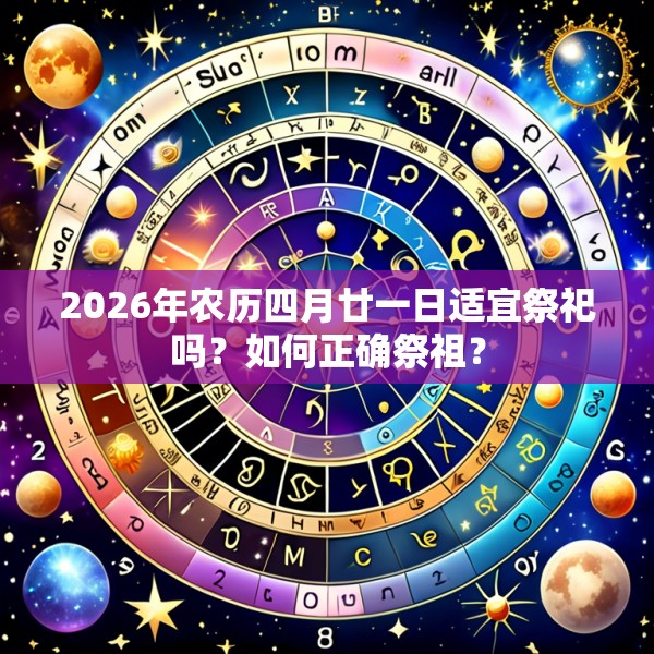 2026年农历四月廿一日适宜祭祀吗？如何正确祭祖？
