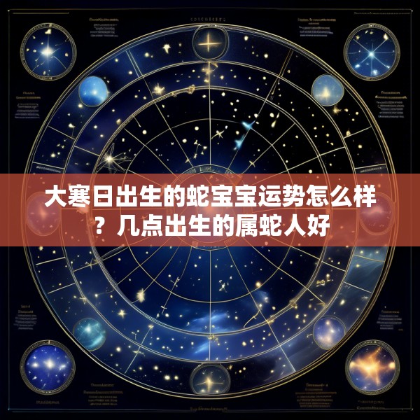 大寒日出生的蛇宝宝运势怎么样？几点出生的属蛇人好