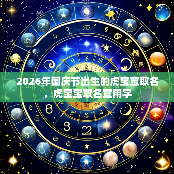 2026年国庆节出生的虎宝宝取名，虎宝宝取名宜用字