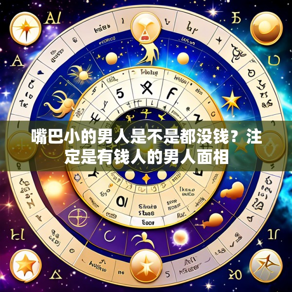嘴巴小的男人是不是都没钱?注定是有钱人的男人面相