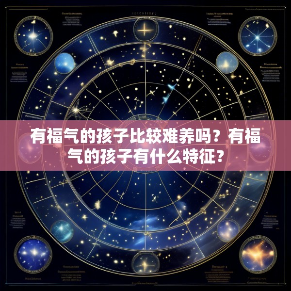 有福气的孩子比较难养吗？有福气的孩子有什么特征？