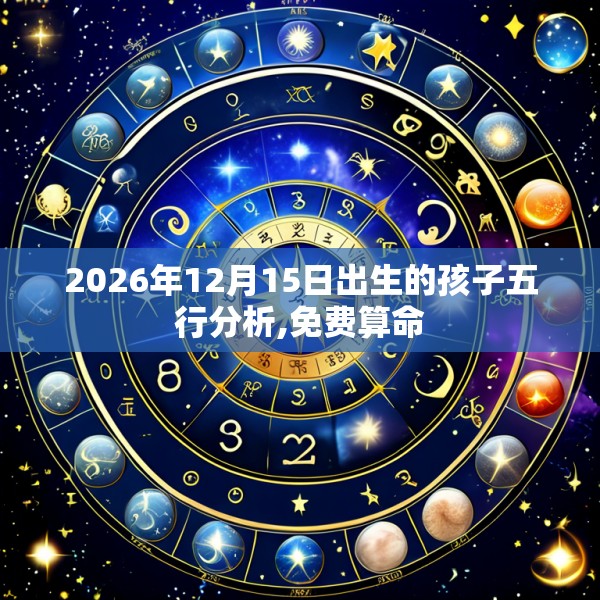 2026年12月15日出生的孩子五行分析,免费算命