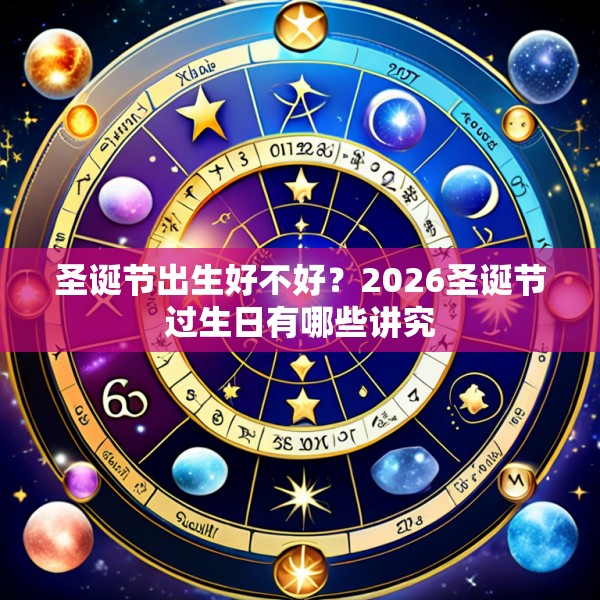 圣诞节出生好不好?2026圣诞节过生日有哪些讲究