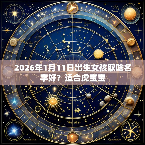 2026年1月11日出生女孩取啥名字好?适合虎宝宝