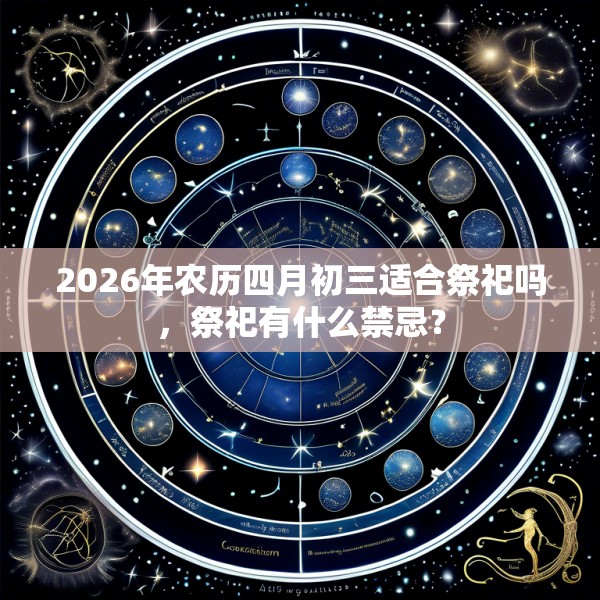 2026年农历四月初三适合祭祀吗,祭祀有什么禁忌?
