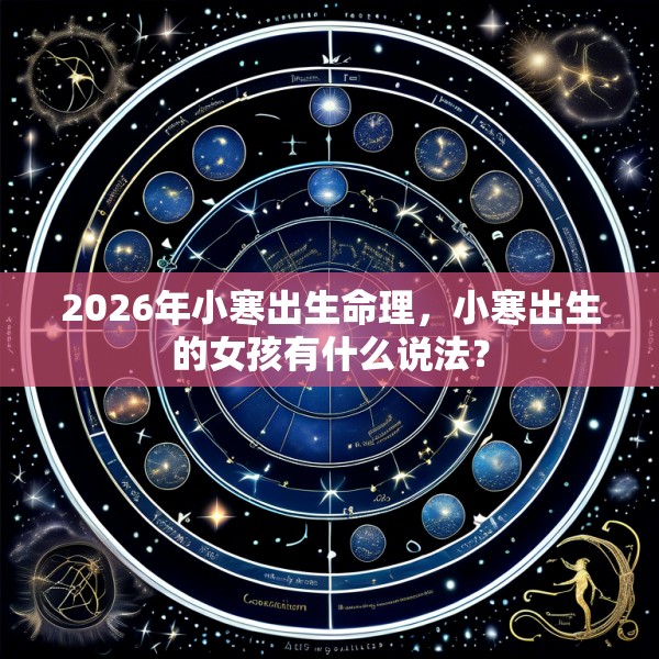 2026年小寒出生命理，小寒出生的女孩有什么说法？