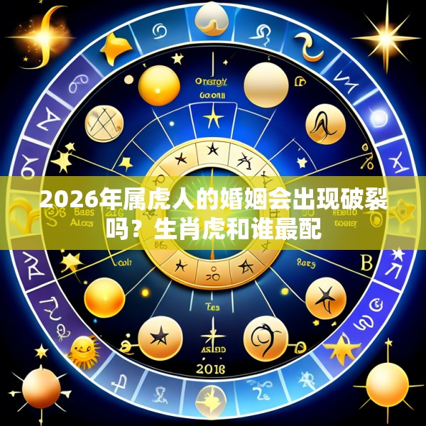 2026年属虎人的婚姻会出现破裂吗?生肖虎和谁最配