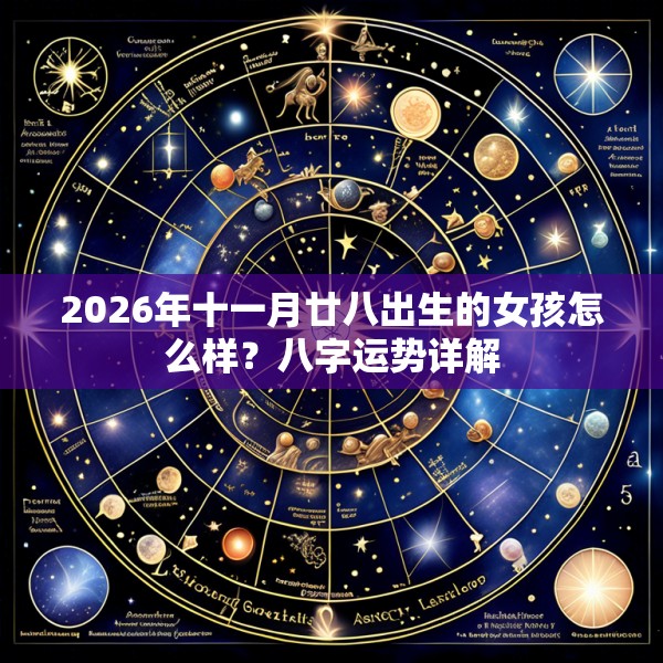2026年十一月廿八出生的女孩怎么样？八字运势详解