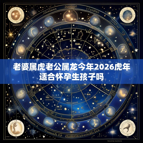 老婆属虎老公属龙今年2026虎年适合怀孕生孩子吗