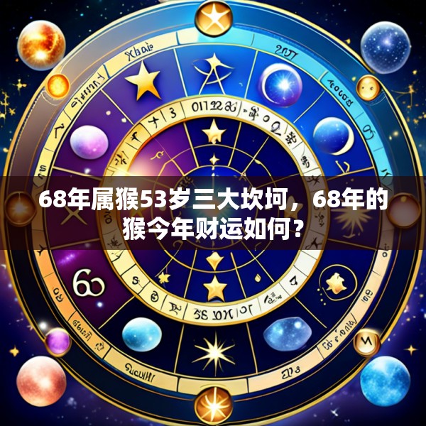 68年属猴53岁三大坎坷，68年的猴今年财运如何？