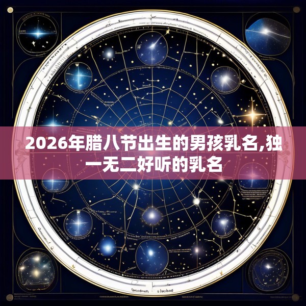 2026年腊八节出生的男孩乳名,独一无二好听的乳名