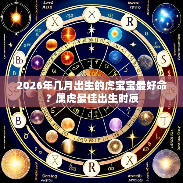 2026年几月出生的虎宝宝最好命?属虎最佳出生时辰