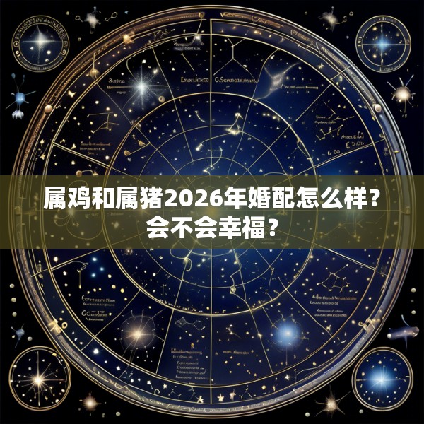 属鸡和属猪2026年婚配怎么样？会不会幸福？