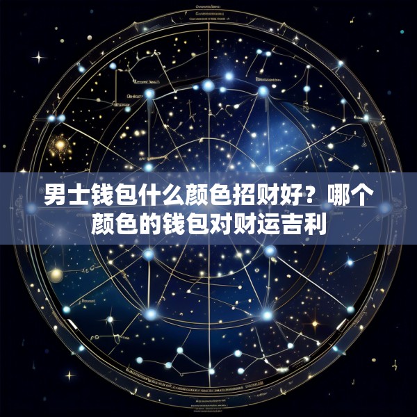 男士钱包什么颜色招财好？哪个颜色的钱包对财运吉利