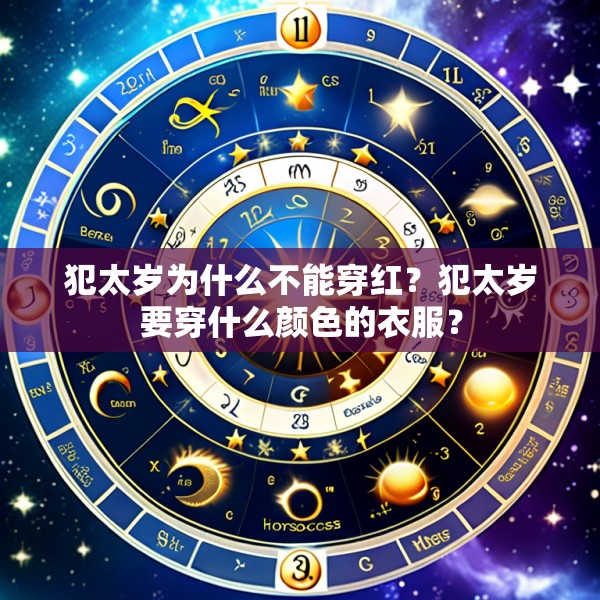 犯太岁为什么不能穿红？犯太岁要穿什么颜色的衣服？