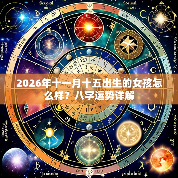 2026年十一月十五出生的女孩怎么样？八字运势详解