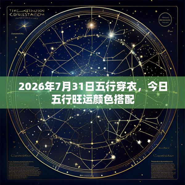 2026年7月31日五行穿衣，今日五行旺运颜色搭配