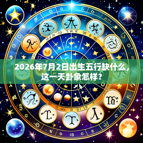 2026年7月2日出生五行缺什么，这一天卦象怎样？