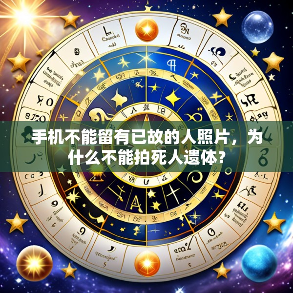 手机不能留有已故的人照片，为什么不能拍死人遗体？