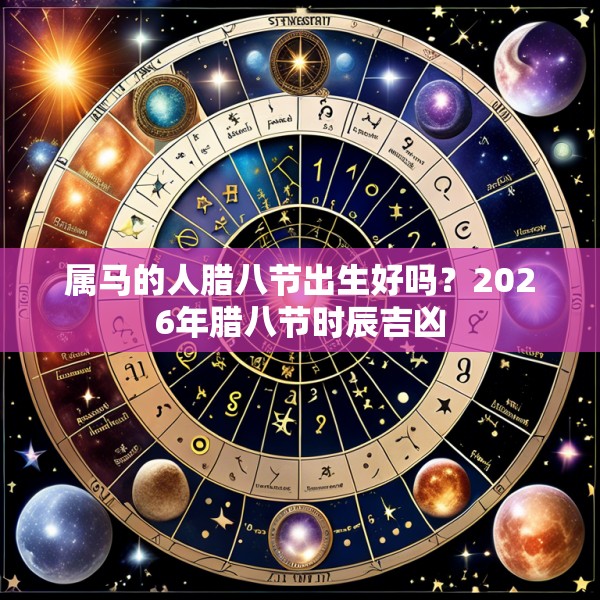 属马的人腊八节出生好吗?2026年腊八节时辰吉凶