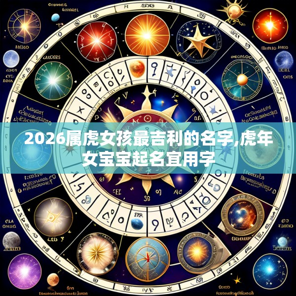 2026属虎女孩最吉利的名字,虎年女宝宝起名宜用字