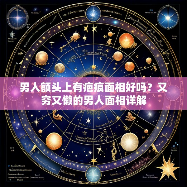 男人额头上有疤痕面相好吗？又穷又懒的男人面相详解