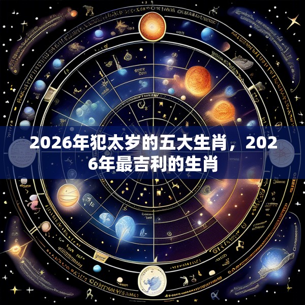 2026年犯太岁的五大生肖,2026年最吉利的生肖