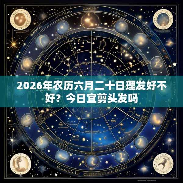 2026年农历六月二十日理发好不好？今日宜剪头发吗