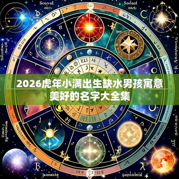 2026虎年小满出生缺水男孩寓意美好的名字大全集