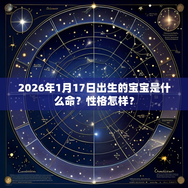 2026年1月17日出生的宝宝是什么命?性格怎样?
