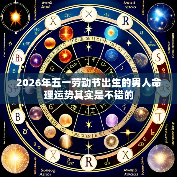 2026年五一劳动节出生的男人命理运势其实是不错的