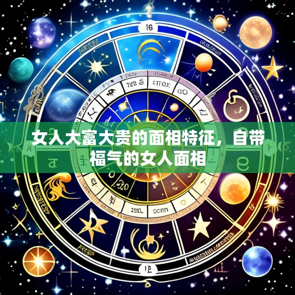 女人大富大贵的面相特征，自带福气的女人面相