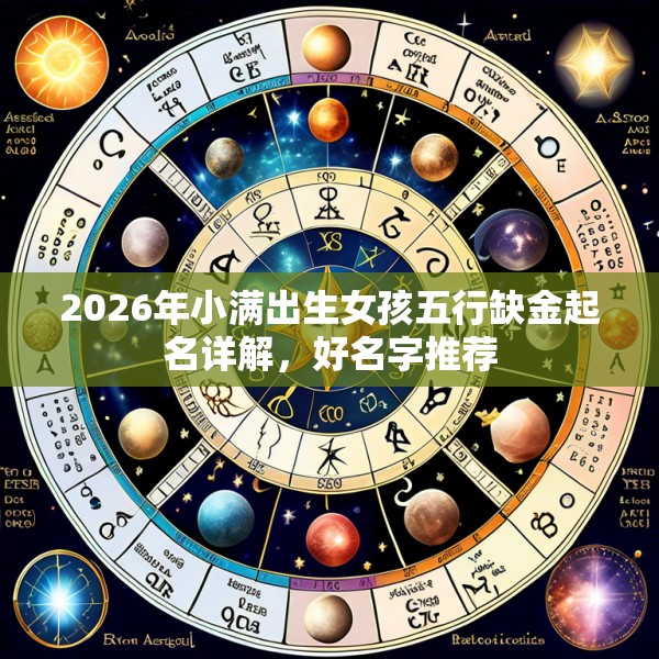 2026年小满出生女孩五行缺金起名详解，好名字推荐