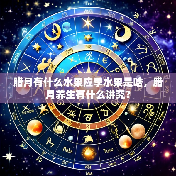 腊月有什么水果应季水果是啥，腊月养生有什么讲究？