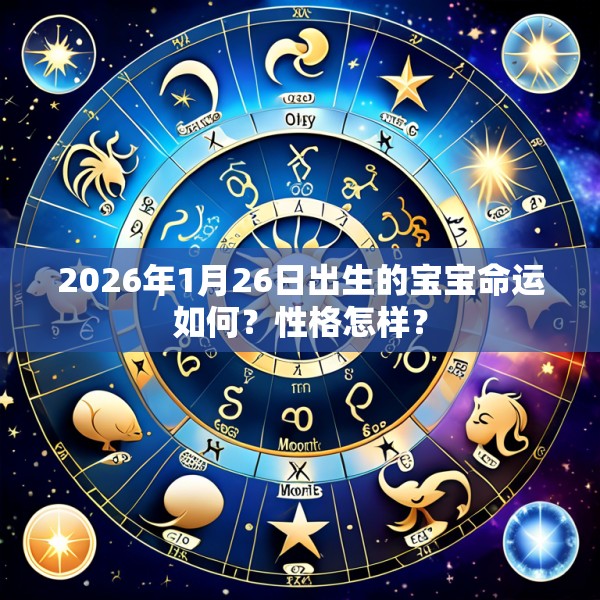 2026年1月26日出生的宝宝命运如何？性格怎样？