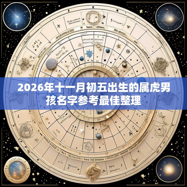 2026年十一月初五出生的属虎男孩名字参考最佳整理