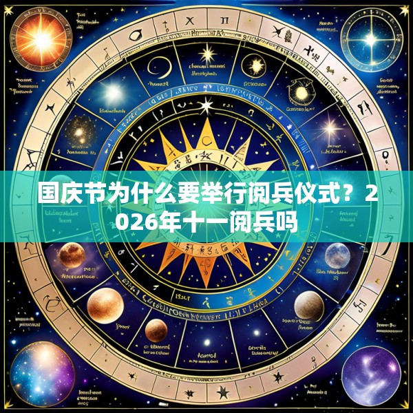 国庆节为什么要举行阅兵仪式？2026年十一阅兵吗