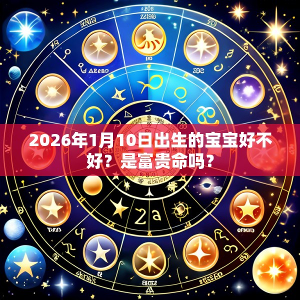 2026年1月10日出生的宝宝好不好？是富贵命吗？
