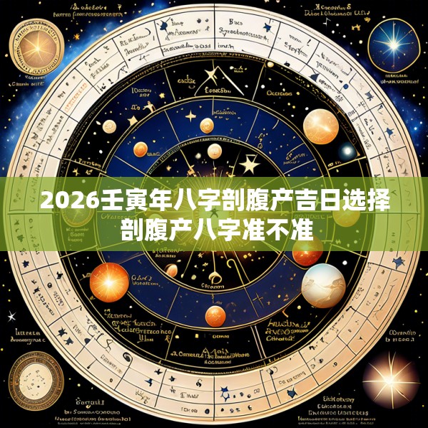 2026壬寅年八字剖腹产吉日选择 剖腹产八字准不准