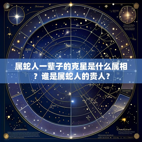 属蛇人一辈子的克星是什么属相？谁是属蛇人的贵人？